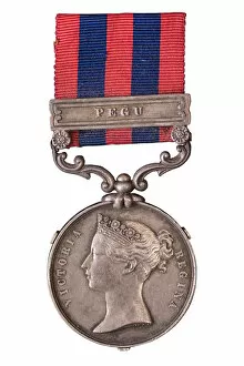 Images Dated 22nd November 2017: India General Service Medal, Second Anglo-Burmese War / Second Burma War 1852-1853