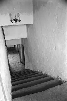 Morwenstow Collection: Interior of Stanbury House, Morwenstow, Cornwall. 1958