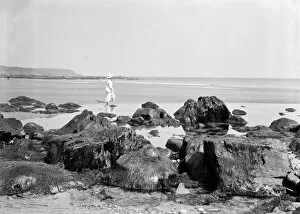 Images Dated 17th October 2017: Kennack Beach, Grade, Cornwall. Probably 22nd June 1908