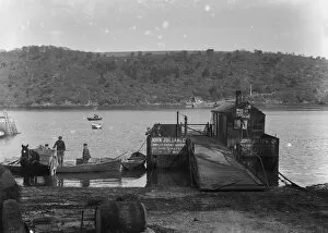 Images Dated 12th January 2019: King Harry Ferry, Feock, Cornwall. After 1888