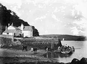 Images Dated 12th January 2019: King Harry Passage, Feock, Cornwall. Before 1888