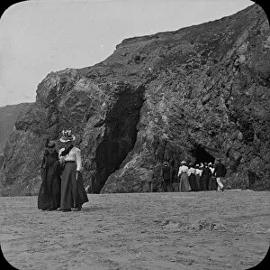 Images Dated 21st August 2017: Kynance Cove, Landewednack, Cornwall. Around 1900
