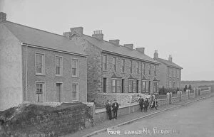 Images Dated 1st April 2019: Four Lanes, Wendron, Cornwall. Early 1900s