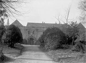 Images Dated 26th February 2018: Lanherne Convent, St Mawgan in Pydar, Cornwall. Early 1900s