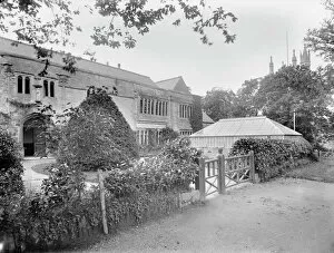 Images Dated 26th February 2018: Lanherne Convent, St Mawgan in Pydar, Cornwall. 1906