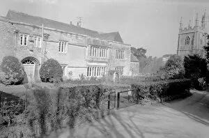 Images Dated 12th March 2018: Lanherne Convent, St Mawgan in Pydar, Cornwall. 1973
