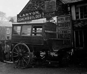 Redruth Collection: Lanyon Coach builders, Falmouth Road, Redruth, Cornwall. 1904