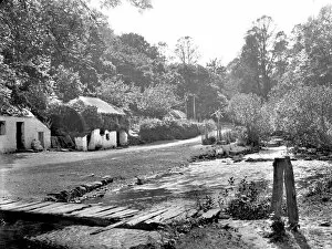 St Mawgan in Pydar Collection: Lawrys Mill, Carnanton Woods, St Mawgan in Pydar, Cornwall. 1909