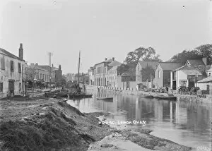 Images Dated 18th July 2016: Lemon Quay and Back Quay, Truro, Cornwall. 1900s