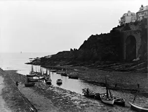 Images Dated 17th May 2016: Looe harbour, Cornwall. 1914