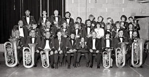 Images Dated 22nd May 2018: Lostwithiel Band, Lostwithiel, Cornwall. November 1989