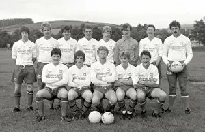 Football / Soccer Collection: Lostwithiel football team, Lostwithiel, Cornwall. September 1984