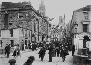 Lower Lemon Street, Truro, Cornwall. Probably 1911