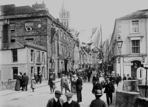 Lower Lemon Street, Truro, Cornwall. Probably 1911