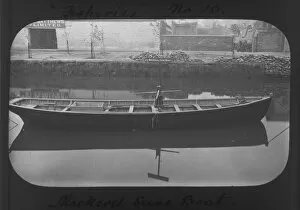 Images Dated 2nd April 2019: Mackerel seine boat, Cornwall County Fisheries Exhibition, Truro, Cornwall. July to August 1893
