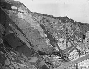 Quarrying Collection: Maen Quarry, Constantine, Cornwall. 1903-1904