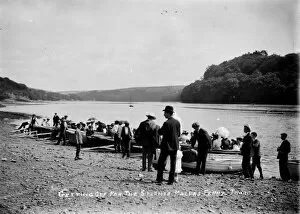 Images Dated 24th May 2016: Malpas, Cornwall. Early 1900s