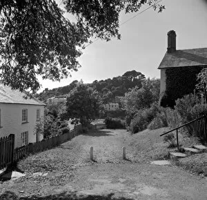 Malpas Collection: Malpas Ferry cottages, St Michael Penkivel, Cornwall. 1975