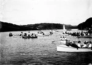 Images Dated 24th May 2016: Malpas regatta, Cornwall. 1909
