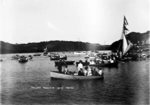 Images Dated 24th May 2016: Malpas regatta, Cornwall. 1909