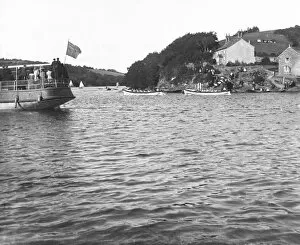 St Michael Penkivel Collection: Malpas regatta, Cornwall. Early 1900s