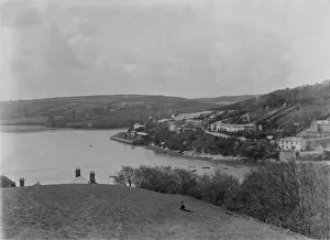 St Michael Penkivel Collection: Malpas from St Michael Penkivel, Cornwall. Around 1890