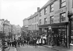 Images Dated 20th February 2017: Market Street, Penryn, Cornwall. 1916-1918