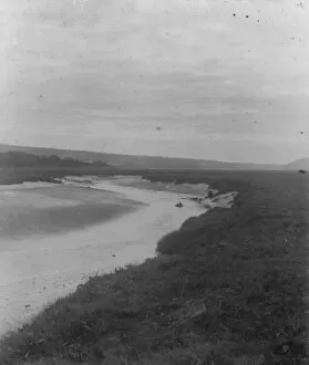 Images Dated 21st May 2019: The marshes below Trewornan Bridge, St Minver, Cornwall. Date unknown but probably early 1900s