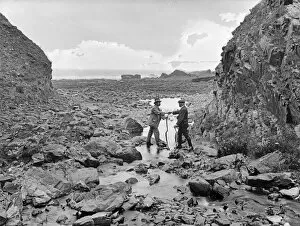 Images Dated 15th January 2019: Marsland Mouth, Morwenstow, Cornwall. 5th July 1913