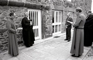 Lostwithiel Collection: Methodist Church Opening, North Street, Lostwithiel, Cornwall. February 1993