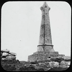 Illogan Collection: The Monument, Carn Brea, Illogan, Cornwall. Date unknown but probably 20th century