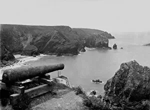 Images Dated 9th April 2019: Mullion Cove (Porth Mellin), Mullion, Cornwall. 13th June 1908
