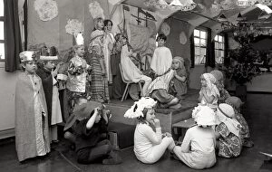 Images Dated 13th November 2017: Nativity play, Lostwithiel, Cornwall. December 1981