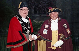Images Dated 26th February 2019: New Mayor, Fowey, Cornwall. May 1999