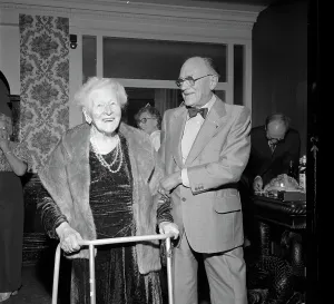 Newquay Old Cornwall Society / Federation of Old Cornwall Societies dinner, Newquay, Cornwall. 1978 or possibly 1977