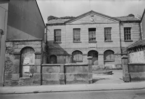 Lostwithiel Collection: The Old Grammar School, Queen Street, Lostwithiel, Cornwall. 18th April 1965