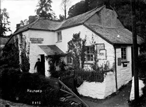 Images Dated 8th May 2017: Old Post Office, Helford, Cornwall. Early 1900s