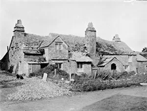 Tintagel Collection: The Old Post Office, Trevena, Tintagel, Cornwall. 6th June 1907