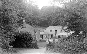 Images Dated 28th August 2017: Pencalenick, Kiggon, St Clement, Cornwall. Early 1900s