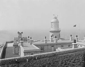 St Just in Penwith Collection: Pendeen Lighthouse, Pendeen, St Just in Penwith, Cornwall. 7th June 1901