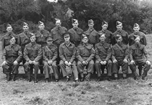 Images Dated 18th March 2019: Penhallow Home Guard, Perranzabuloe, Cornwall. 1940
