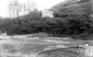 Philleigh Collection: Penperth Creek, River Fal, Philleigh, Cornwall. Early 1900s