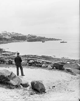 Coverack Collection: Perprean Cove, Coverack, St Keverne, Cornwall. 1894