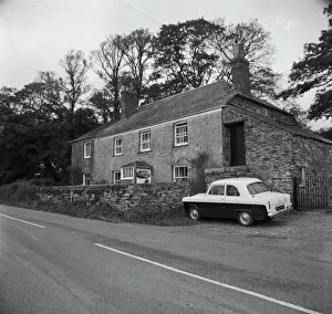 Mevagissey Collection: Peruppa farmhouse, Pentewan, Mevagissey, Cornwall. 1970