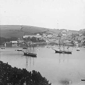 Lanteglos by Fowey Collection: Polruan from Fowey, Lanteglos by Fowey, Cornwall. Possibly 1914