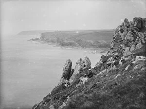 Images Dated 21st May 2019: Polurrian, Mullion, Cornwall. 1899