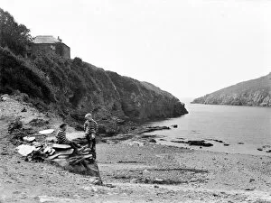 Images Dated 11th June 2018: Port Quin, St Endellion, Cornwall. 1906