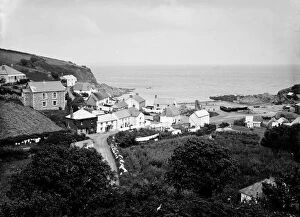 Images Dated 24th May 2018: Porthallow, St Keverne, Cornwall, 2nd July 1912