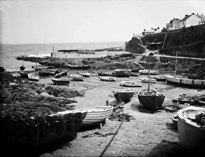 Images Dated 13th February 2017: Portscatho harbour, Cornwall. 1912