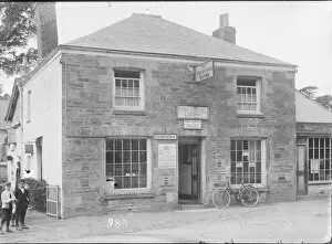 Images Dated 31st January 2017: Post Office, Ladock, Cornwall. Early 1900s